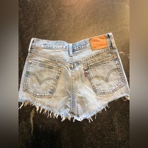 Levi 501 denim shorts